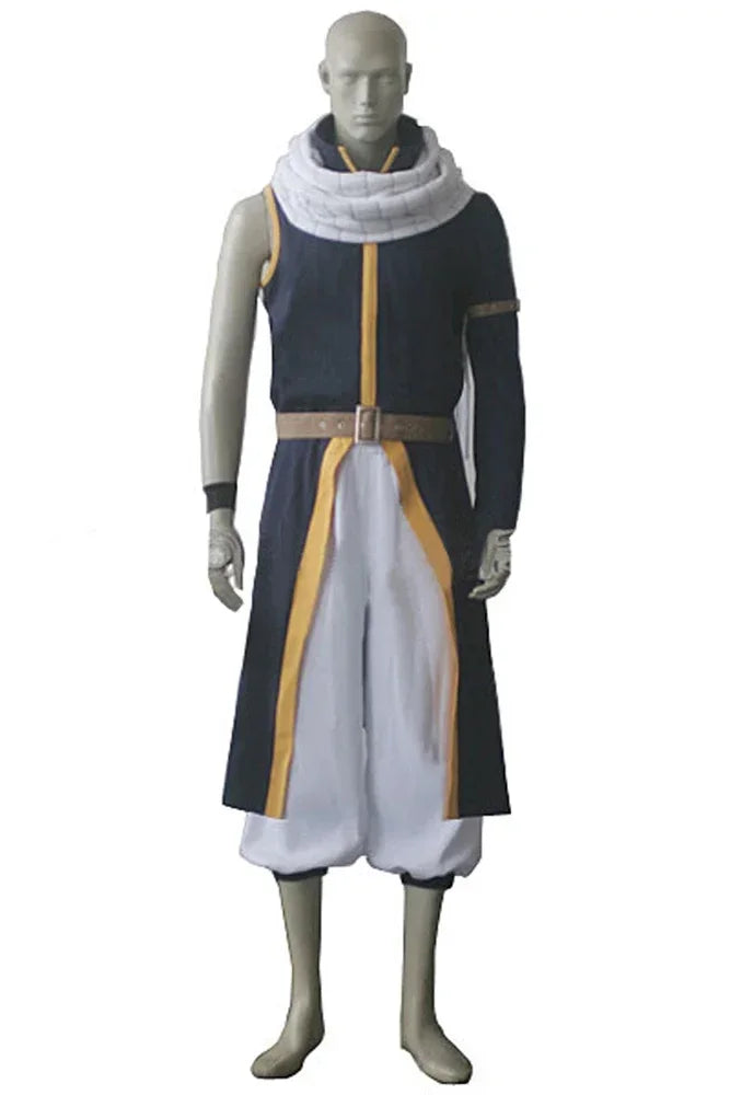 Fairy Tail Natsu Dragneel Dragon Slayer Cosplay Costume Seven Years Later Custom Made