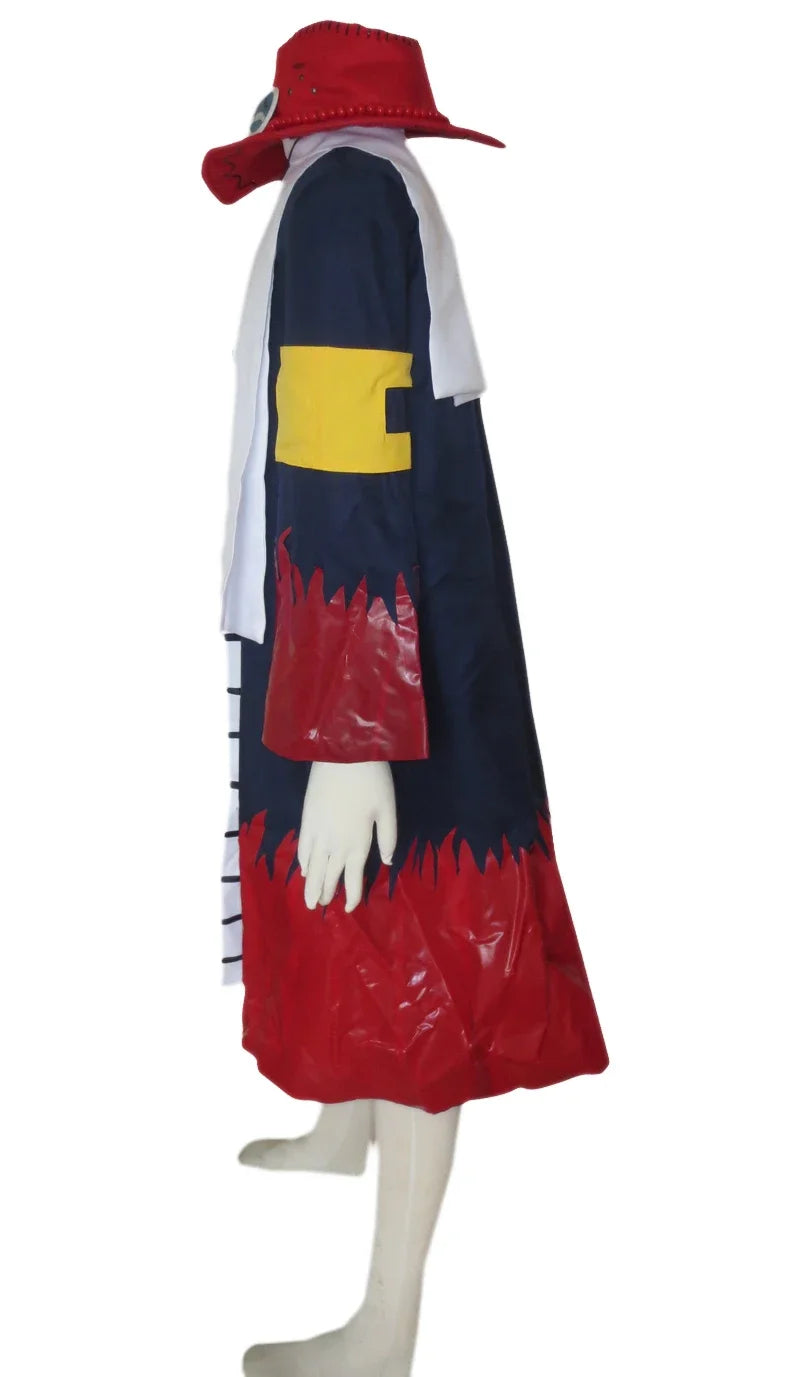 One piece Portgas D.Ace Overcoat Cosplay Costume