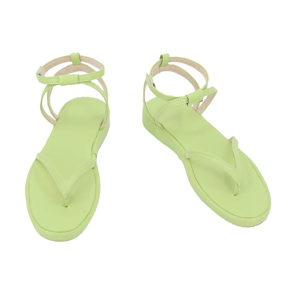 Jujutsu Kaisen Zenin Naoya Cosplay Shoes Green Sandals