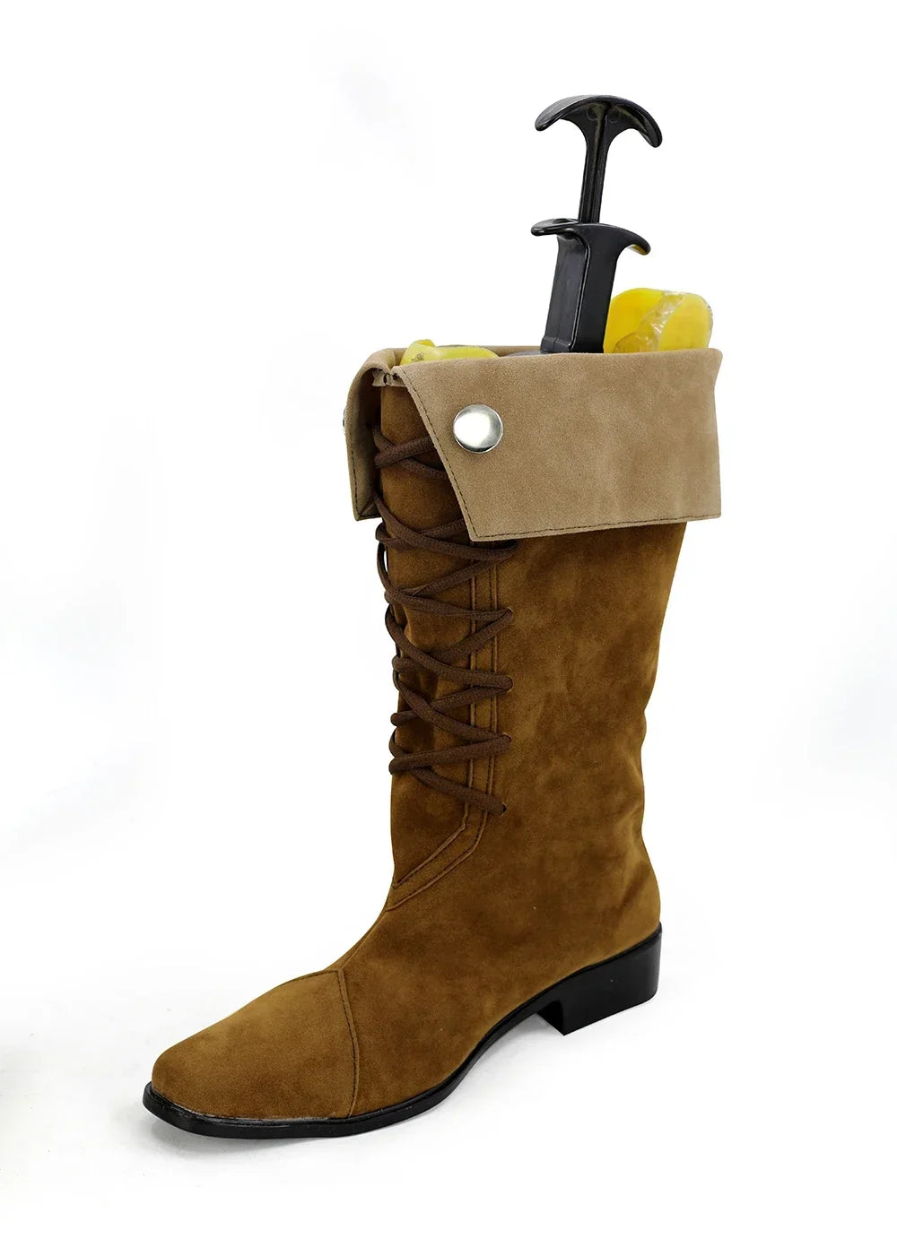 Fire Emblem Awakening Velua Cosplay Boots Brown Shoes
