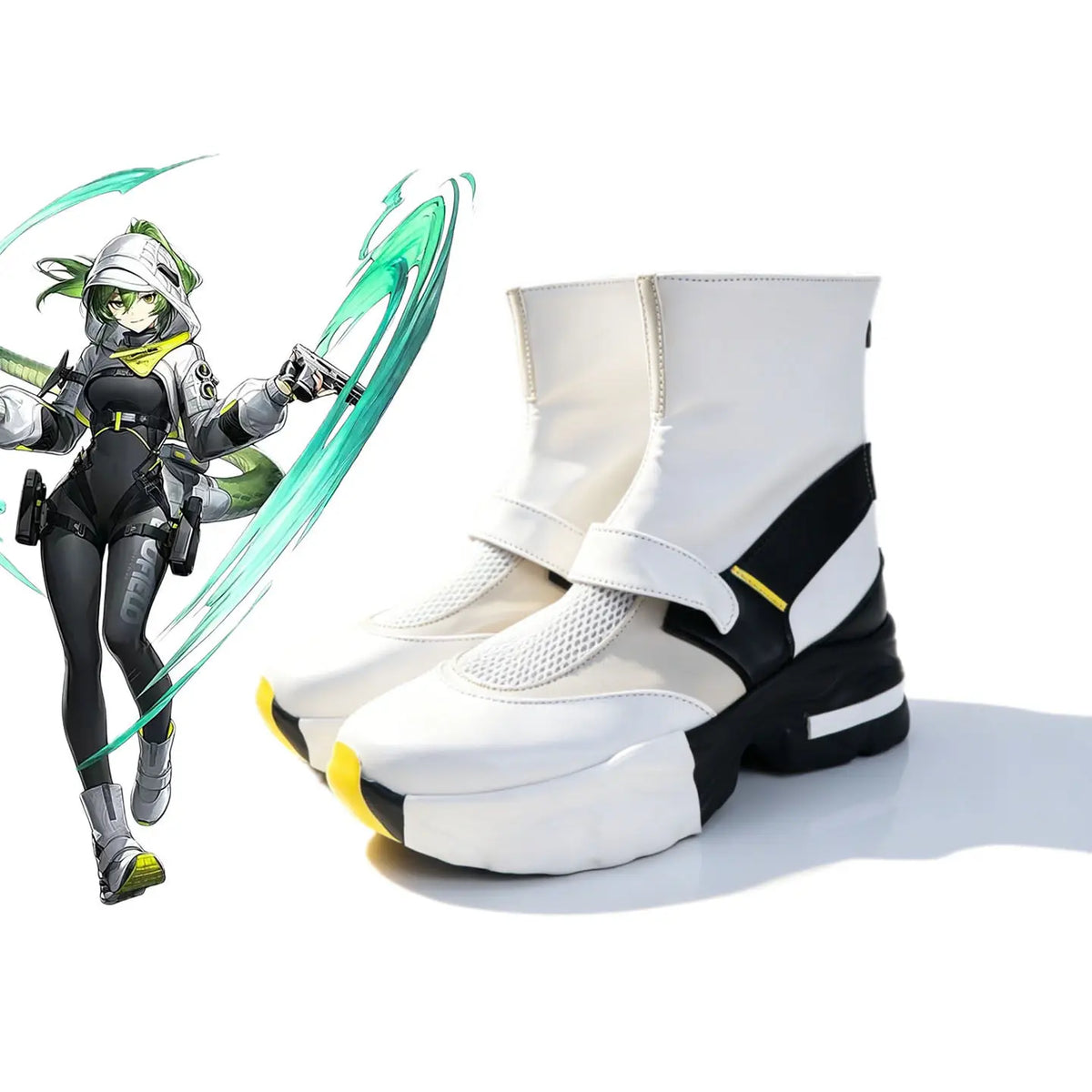 Arknights Endfield Fluorite Cosplay Shoes Custom Made Boots