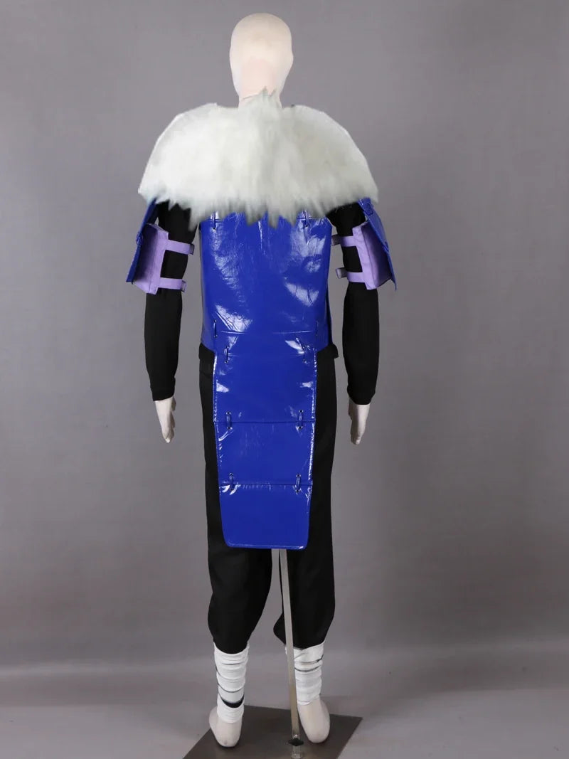 Naruto Hokage Senju Tobirama Fighting Cosplay Costume