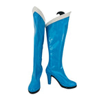 Bottes de cosplay Sailor Moon Mercury Ami Mizuno, chaussures sur mesure 