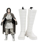 Star Wars Ben Solo Cosplay Boots White Shoes