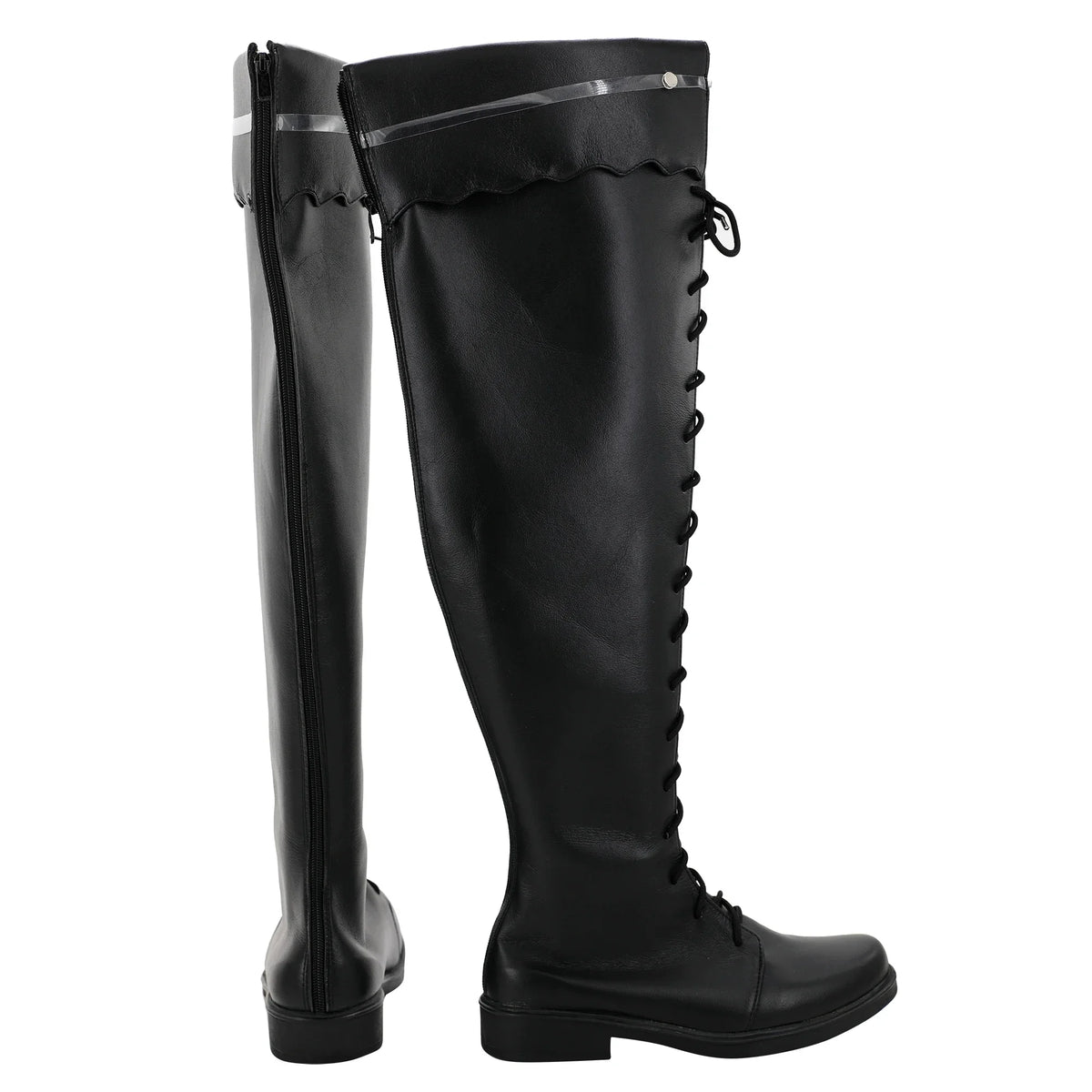 Final Fantasy XIV Y'shtola Cosplay Boots Custom Made Black Shoes