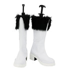 Bottes de cosplay Bleach Hitsugaya Toushirou, chaussures blanches sur mesure