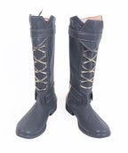 Overwatch Ashe Elizabeth Cosplay Boots Caledonia Calamity Grey Shoes