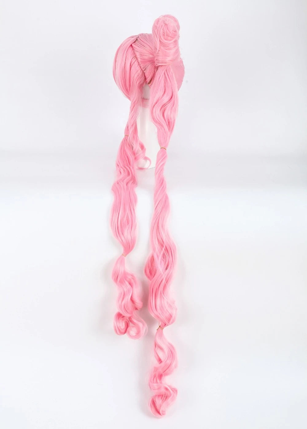 Perruque rose style cosplay Sailor Moon Dark Lady Chibiusa, cheveux d'anime 