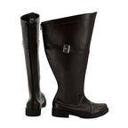 Assassin's Creed Brotherhood Ezio Auditore Cosplay Boots Black Shoes Custom Made