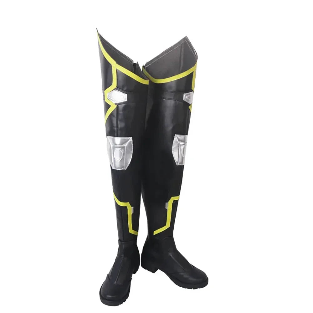 Valorant Viper Cosplay Boots Over Knee Shoes Custom Made