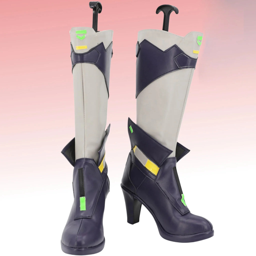 Honkai Impact 3 Yae Sakura Blanc X Ichijin Cosplay Boots High Heel Shoes