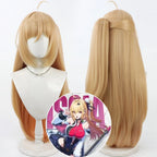 Zenless Zone Zero Cissia Cosplay Wig Detachable Ponytail Hair