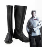 Star Wars Orson Krennic Cosplay Boots Black Shoes