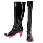 FGO Koyanskaya of Light Tamamo no Mae Cosplay Shoes High Heel Black Boots
