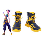 Kpop Demon Hunters Zoey Cosplay Shoes Blue Boots Custom Made
