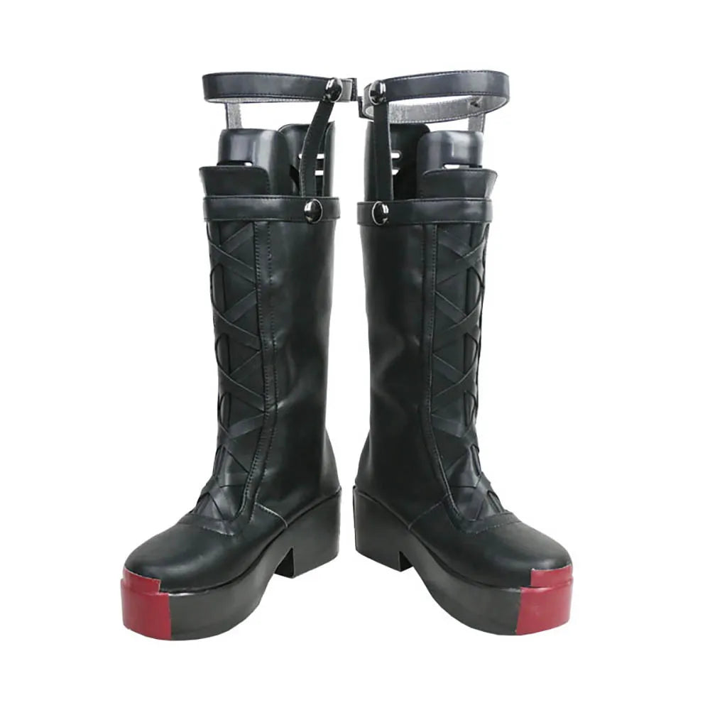 Zenless Zone Zero Corin Wickes Cosplay Boots Black Shoes