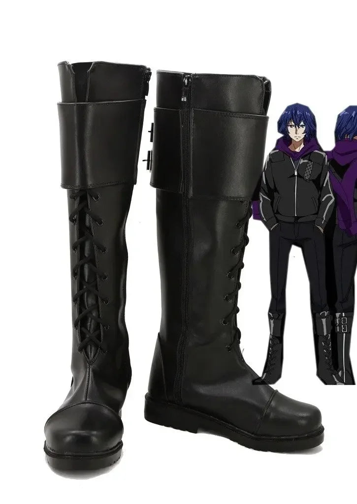 Tokyo Ghoul Ayato Cosplay Boots Black Shoes Custom Made