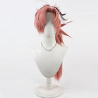 FGO Takasugi Shinsaku Cosplay Wig Realistic Scalp with Integrated Highlights Hair