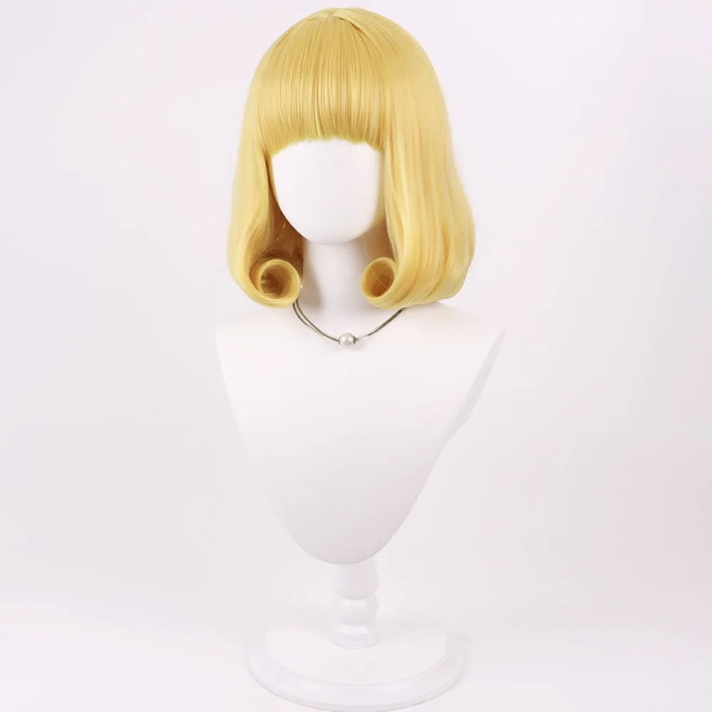 Jujutsu Kaisen Kurusu Hana Cosplay Wig Blonde Hair