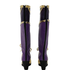 Bottes à talons compensés de cosplay Soraka Fleur spirituelle de League of Legends