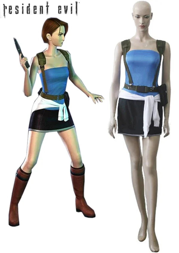 Resident Evil Jill Valentine Cosplay Costume