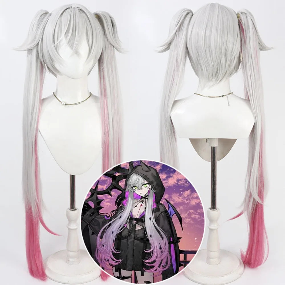 FGO Ancient Evil Lilith Cosplay Wig Silver Hair