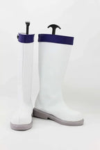 Fairy Tail Lucy Cosplay Boots Custom Made White Shoes