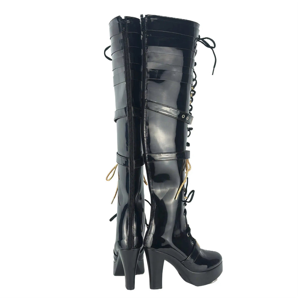 FGO Fairy Knight Tristan Cosplay Boots High Heel Shoes