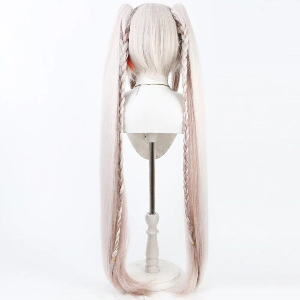 Honkai Star Rail Sparkle Cosplay Wig Detachable Ponytail Hair