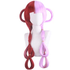 Perruque de cosplay de Red Uta du film One Piece, fille de Shanks, cheveux longs roses