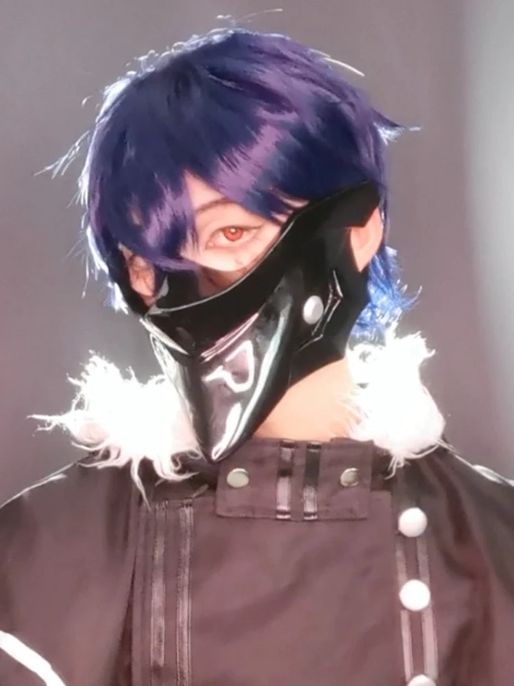 Tokyo Ghoul Kirishima Ayato and Kureo Mado Cosplay Mask Fiberglass Prop
