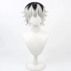 Tokyo Ghoul Kaneki Ken Sasaki Haise Cosplay Wig White Black Short Hair