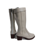 Fate Grand Order FGO Caster Artoria Cosplay Shoes Grey Boots Custom Made
