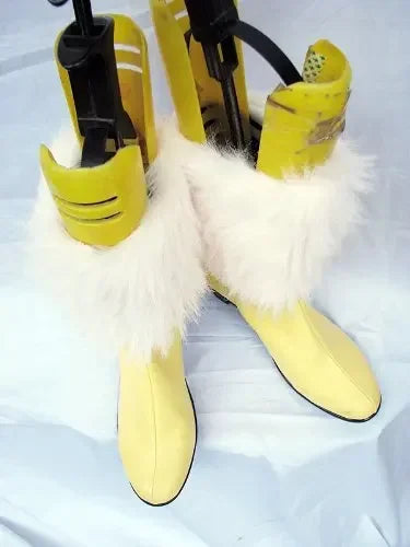 FF13 Oerba Dia Vanille Cosplay Boots High Heel Shoes