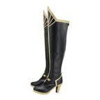 FGO Altria Pendragon Cosplay Boots Black Over Knee High Heel Custom Shoes