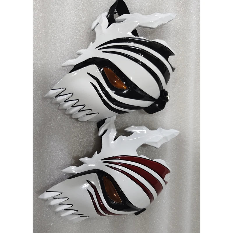Masque demi-visage Hollowfication d'Ichigo Kurosaki (Bleach), réplique légère d'accessoire de cosplay 