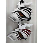 Masque demi-visage Hollowfication d'Ichigo Kurosaki (Bleach), réplique légère d'accessoire de cosplay 