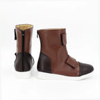 Dragon Ball Trunks Cosplay Shoes Brown Boots Custom Made Any Size