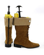Fire Emblem Awakening Velua Cosplay Boots Brown Shoes