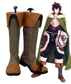 Bottes de cosplay de Naofumi Iwatani (The Rising of the Shield Hero), chaussures marron