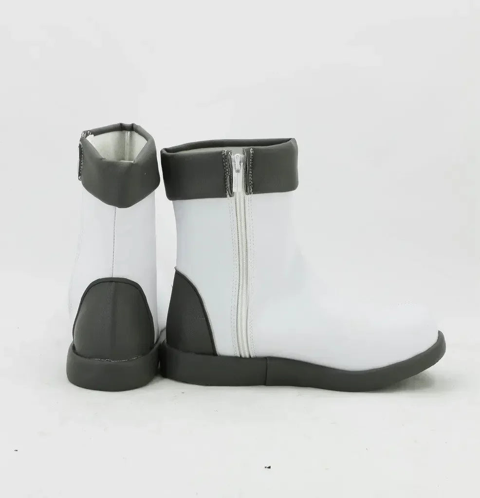 Final Fantasy VII Shelke Cosplay Boots White Shoes
