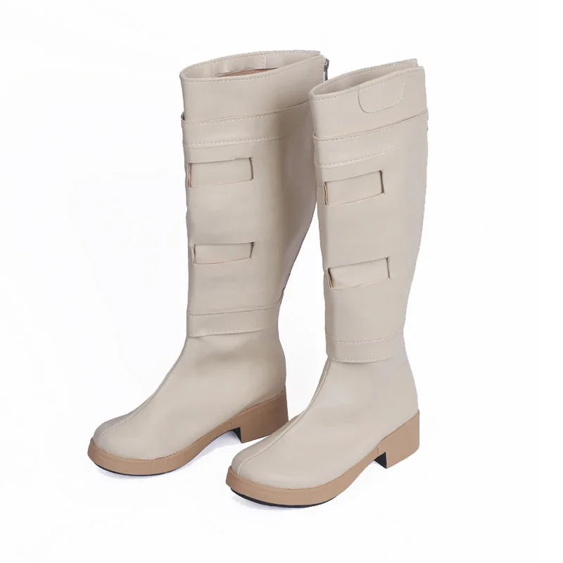 Star Wars Queen Amidala Cosplay Boots Custom Made Shoes