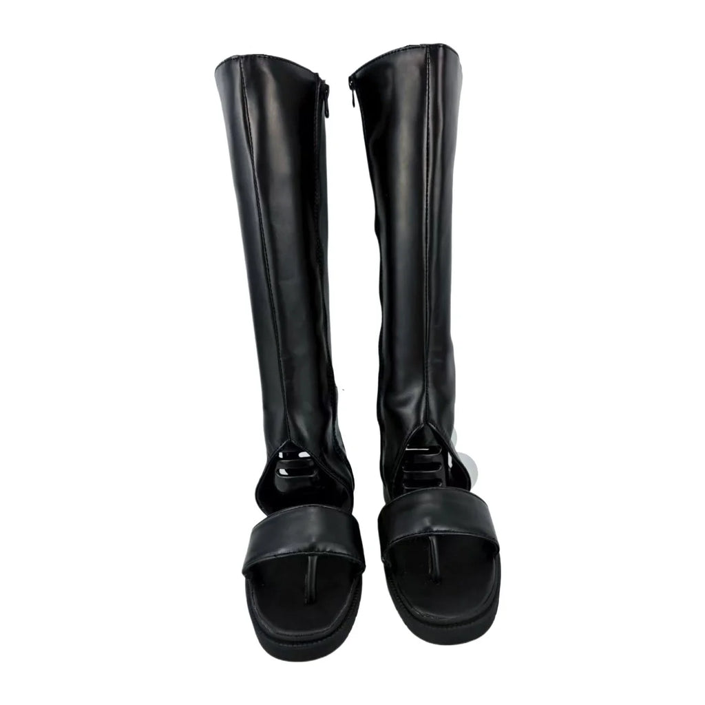 Bottes de cosplay Naruto Sasuke Uchiha, chaussures d'anime sur mesure 