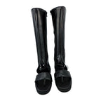 Bottes de cosplay Naruto Sasuke Uchiha, chaussures d'anime sur mesure 