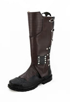Guardians of the Galaxy StarLord Peter Quill Cosplay Boots Brown Shoes