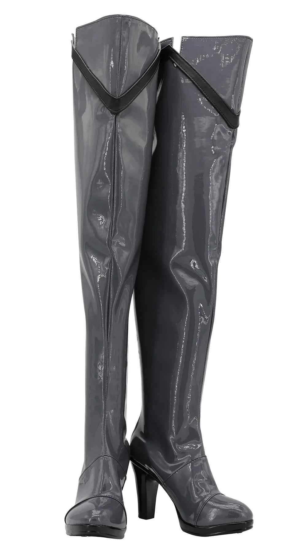 Arknights Frostnova Cosplay Boots Over Knee Shoes