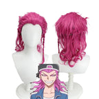 Danganronpa 2 Kazuichi Soda Cosplay Wig Pink Hair