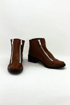Danganronpa Nagito Komaeda Cosplay Boots Brown Shoes Custom Made