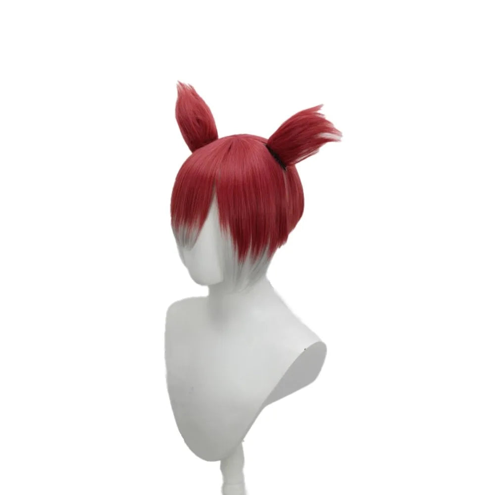 Final Fantasy XIV FF14 Crystal Exarch Gradient Cosplay Wig with Ears