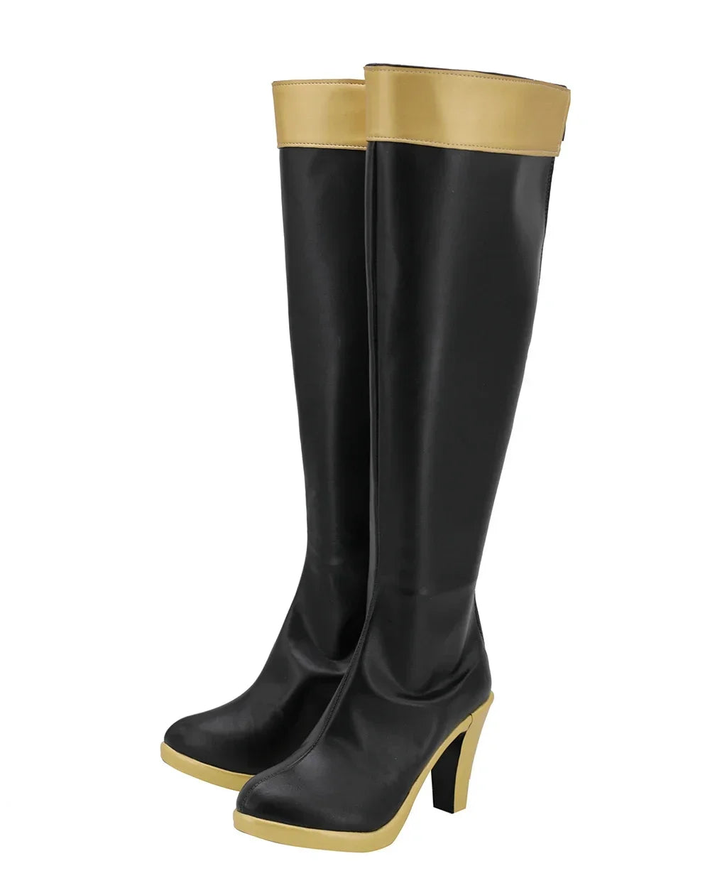 Fire Emblem Three Houses Hilda Cosplay Boots High Heel Black Shoes
